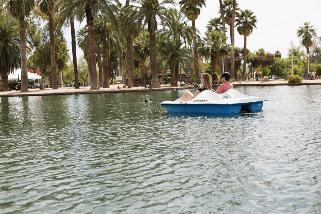 Enchanted Island Paddle Boats. 