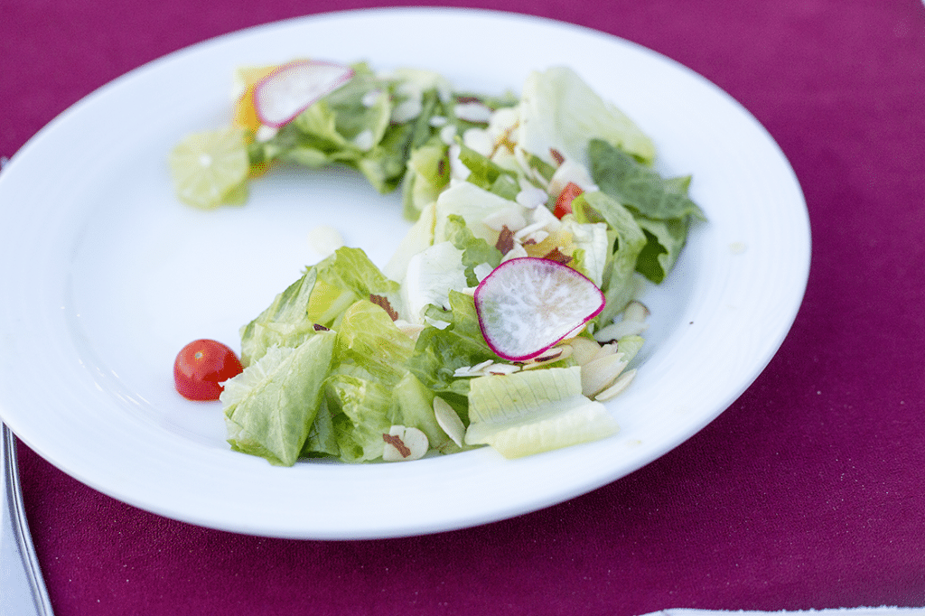 Salad in Rocky Point. 