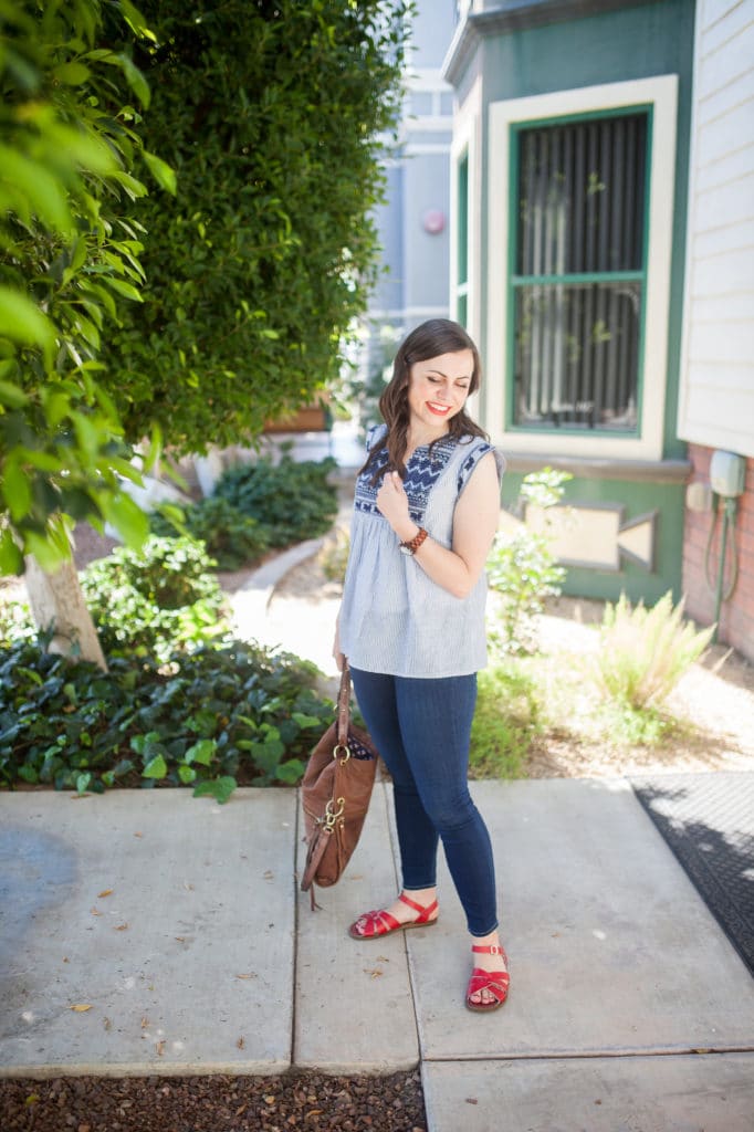 25 embroidered tops and how to style them. 