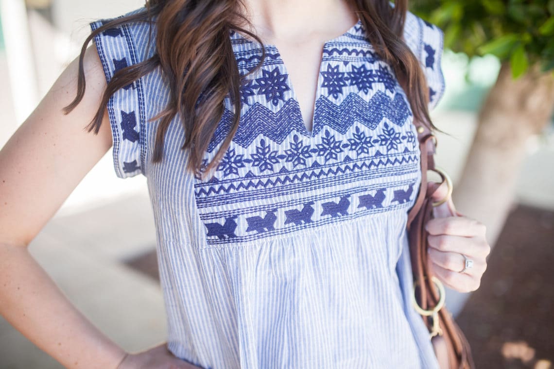 Date Night Outfit Summer Edition: 25 Embroidered Tops That Make the Perfect Summer Date Outfit