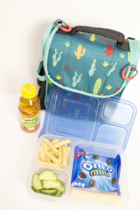 Lunch in a snap! Back to School lunch idea including a non-sandwich lunch idea