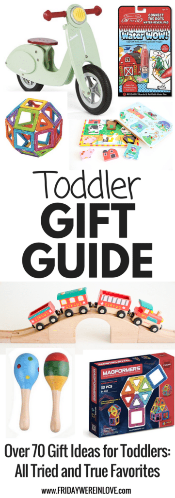 Gifts toddlers will love, toddler gift guide. 