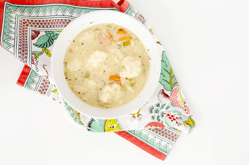 Crock Pot Chicken and Dumplings: This easy slow cooker chicken dinner is so good, and works perfectly as a Crock Pot Freezer meal too! 