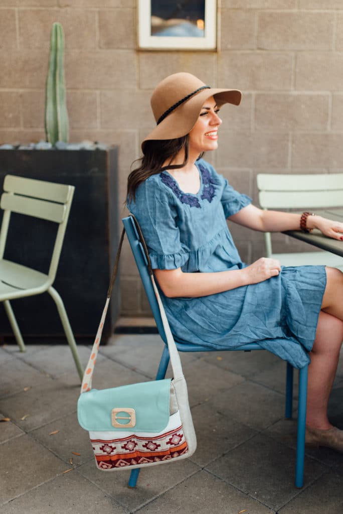 Chambray Dress outfit ideas. 