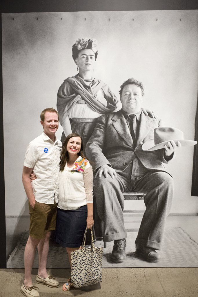 Date Date with Frida and Diego: Visiting Frida Kahlo and Diego Rivera museum art and why this creative date night idea should be on your date night bucket list! 