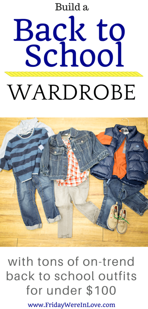 Get a Back-To-School Wardrobe On a Budget. 