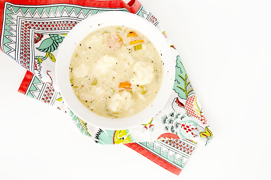Crock Pot Chicken and Dumplings: This easy slow cooker chicken dinner is so good, and works perfectly as a Crock Pot Freezer meal too!