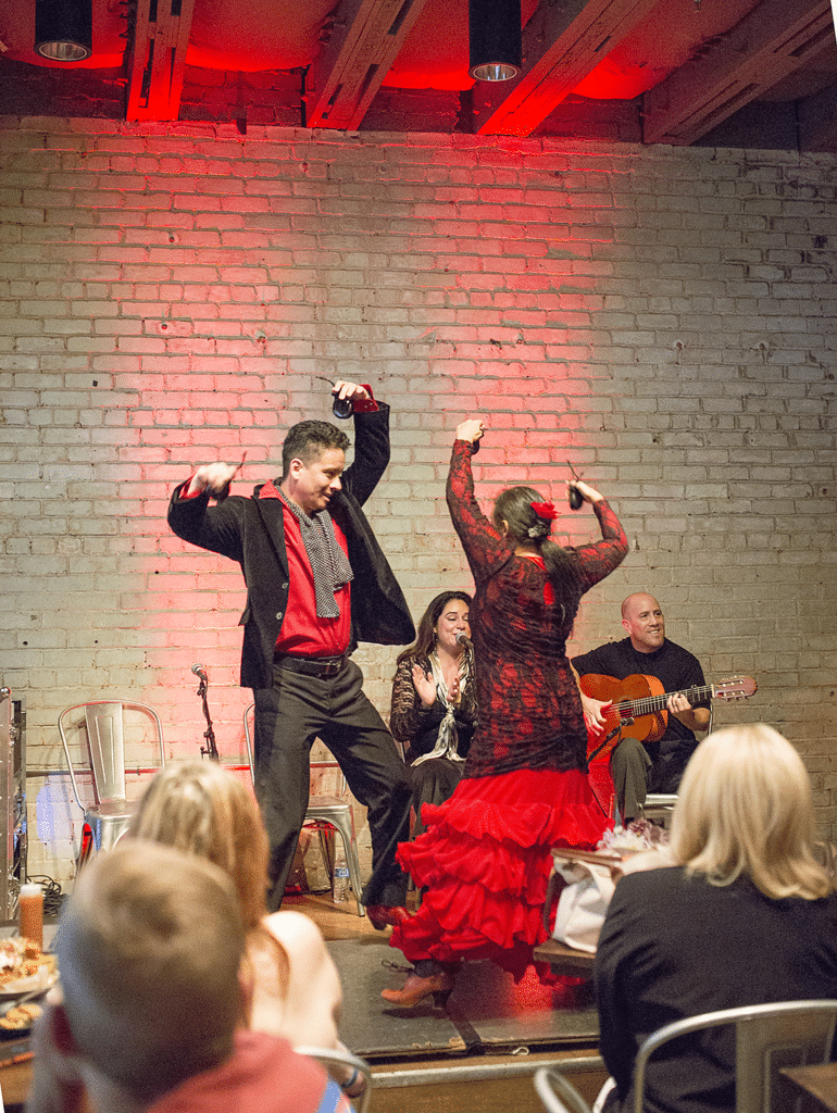 Live Flamenco Show in Arizona. 