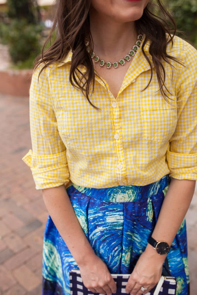 Starry Night Skirt outfit. 