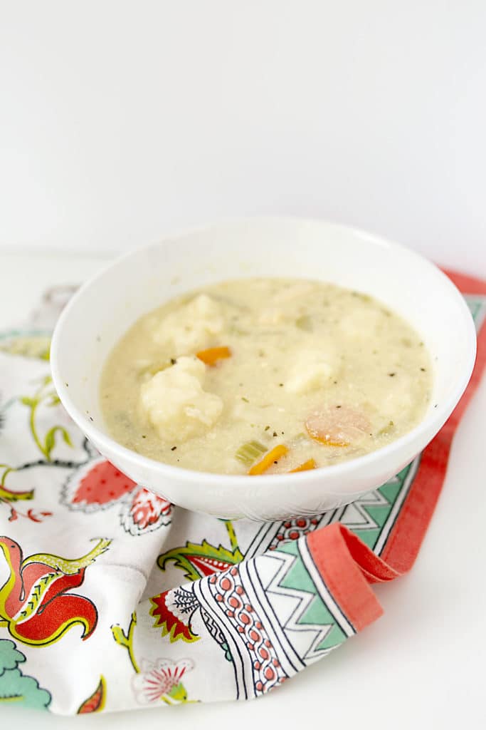 Easy Crock Pot Chicken and Dumplings recipe. 