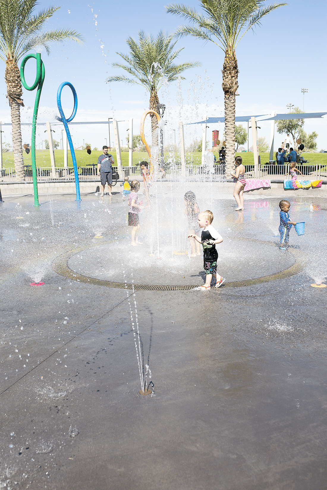 Splash Pad Family Date and Beating Toddler Dehydration