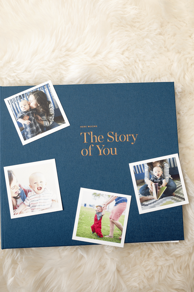 Baby book the store story of you