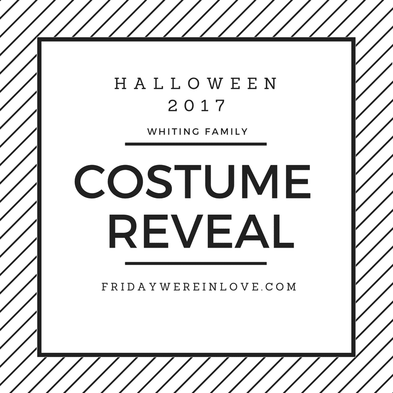 Family Halloween Costume Reveal