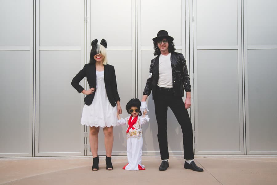 Family Halloween Costume Idea: Pop Stars: Pop Icons throughout the decades