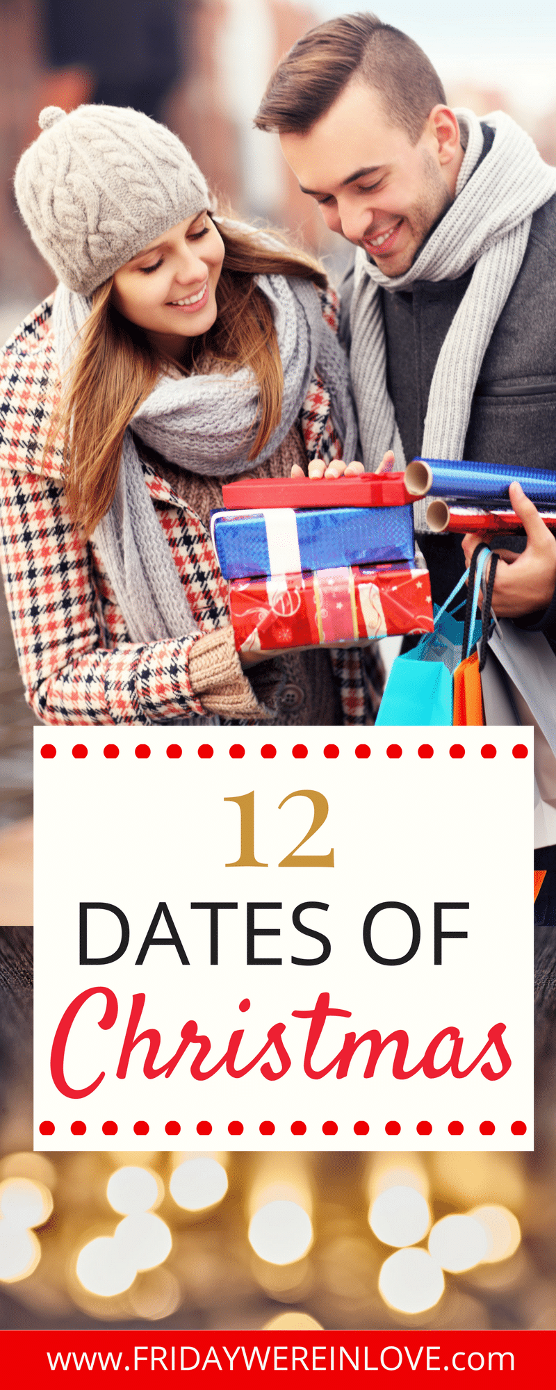 The 12 Dates of Christmas Christmas Date Ideas Gift