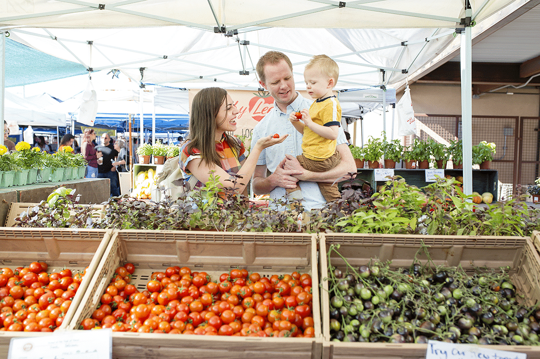 Old Towne Scottsdale Farmer's Market. 