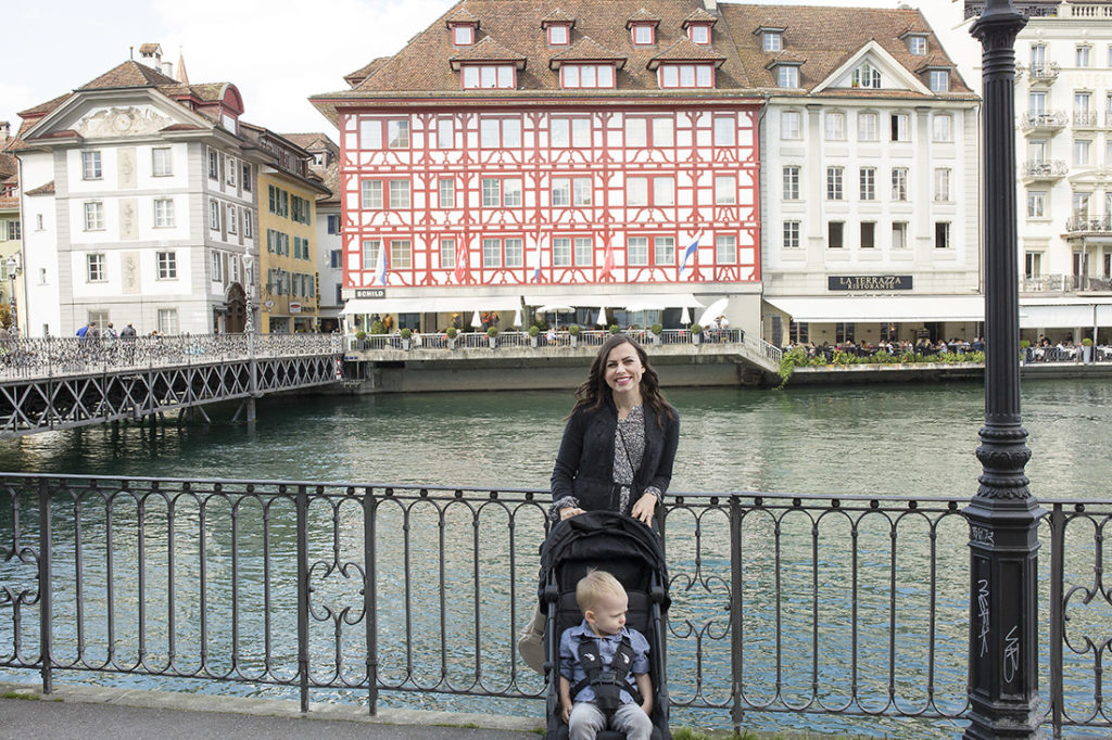 Lucerne Switzerland sightseeing. 