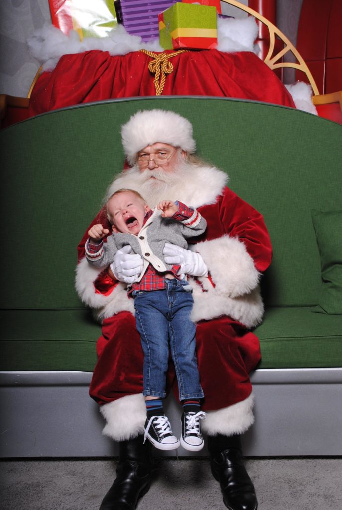 The best Santa picture ever taken. 