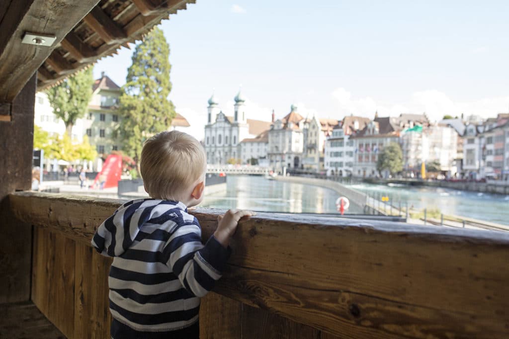 Lucerne Switzerland tour with kids. 