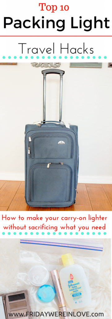 I’m excited to be partnering with @johnsonsbaby. Top 10 Packing Light Travel Hacks: How to make your carry-on lighter without sacrificing what you really need  #ad #everwonder @JohnsonsBaby 