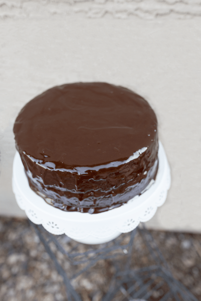 Death by chocolate cake recipe: the best old-fashioned chocolate cake with ganache frosting