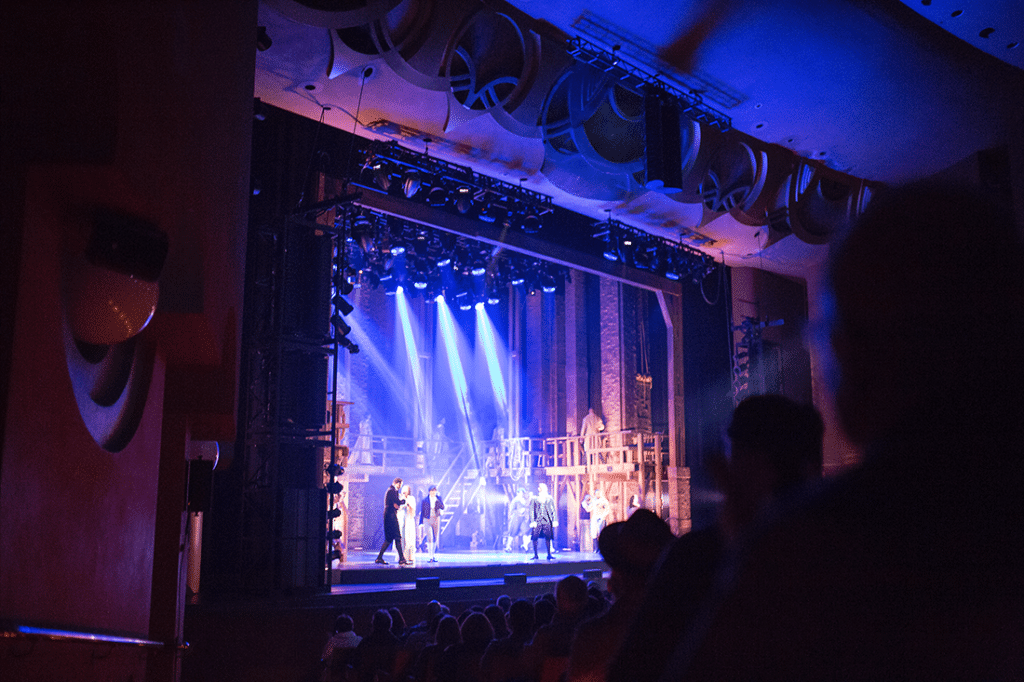 Hamilton tour at ASU Gammage night