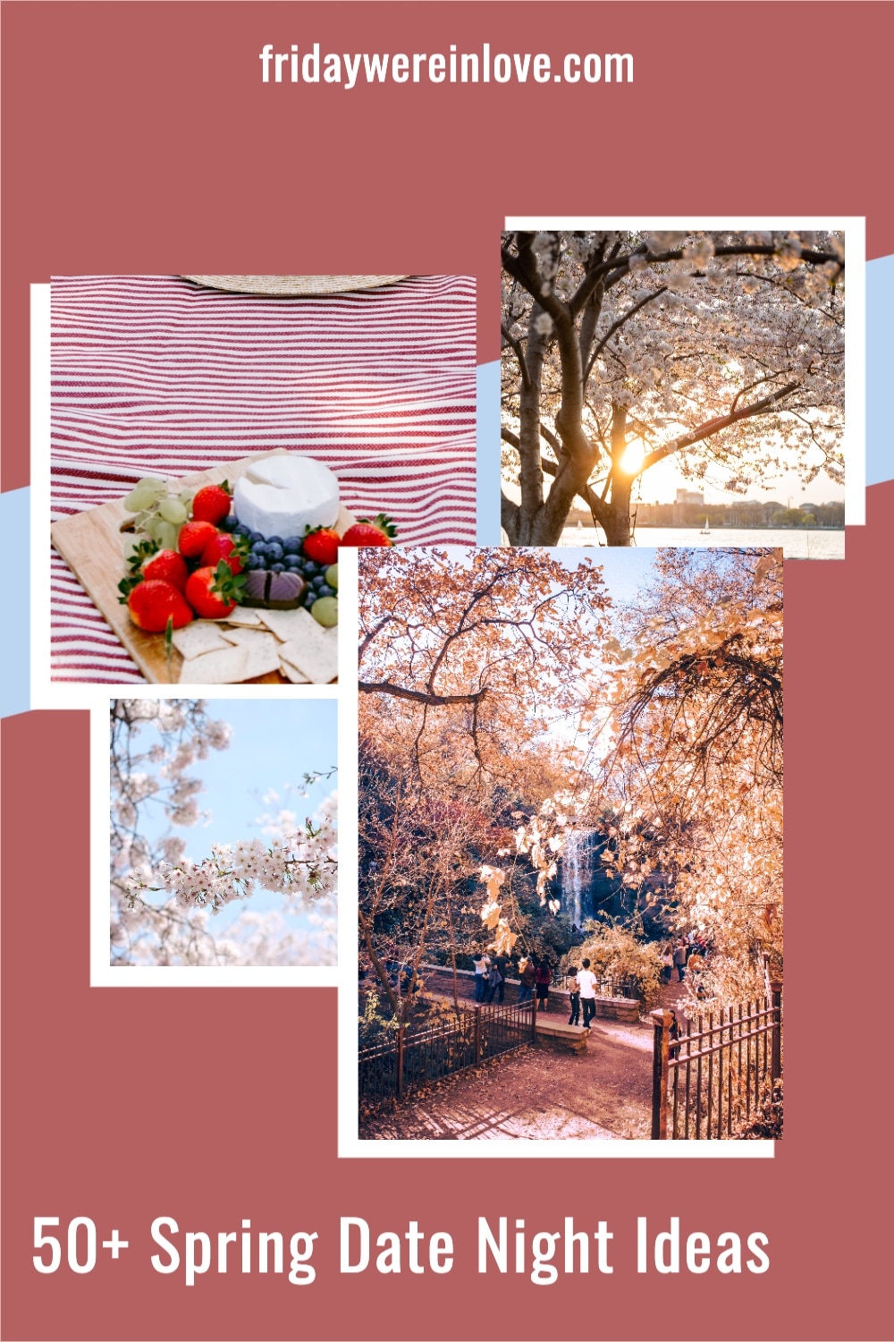 50 Spring Date Ideas Date night ideas perfect for Spring time!