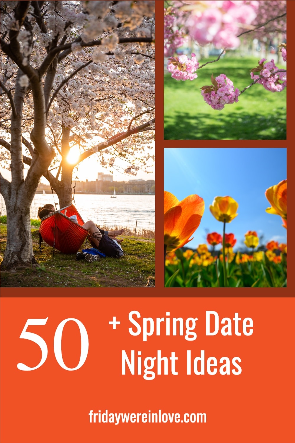 50 Spring Date Ideas Date night ideas perfect for Spring time!
