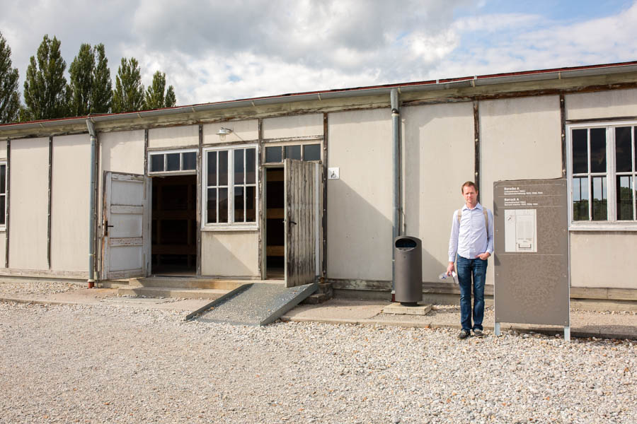 Dachu Germany Concentration Camp bunk. 