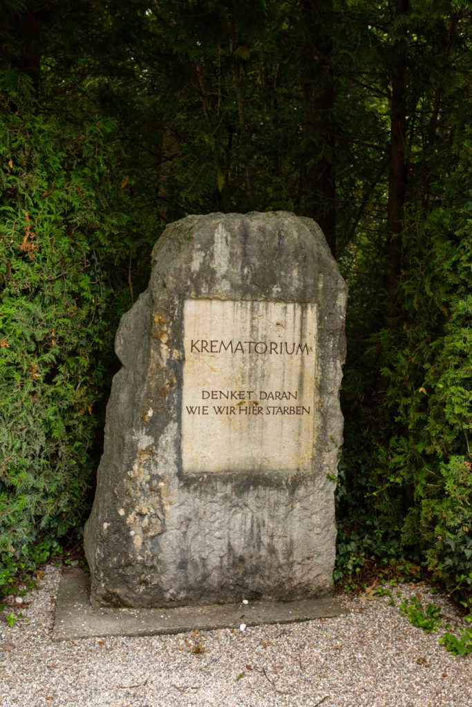 Signs at Dachu Germany Concentration Camp. 