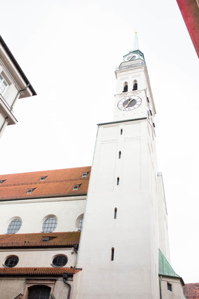 Self guided walking tour of Munich. 