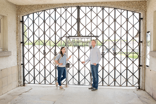 The Dachau Concentration Camp Memorial Tour. 