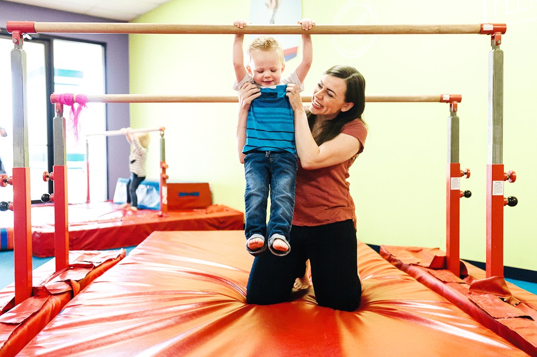 Mom and Me Date at The Little Gym