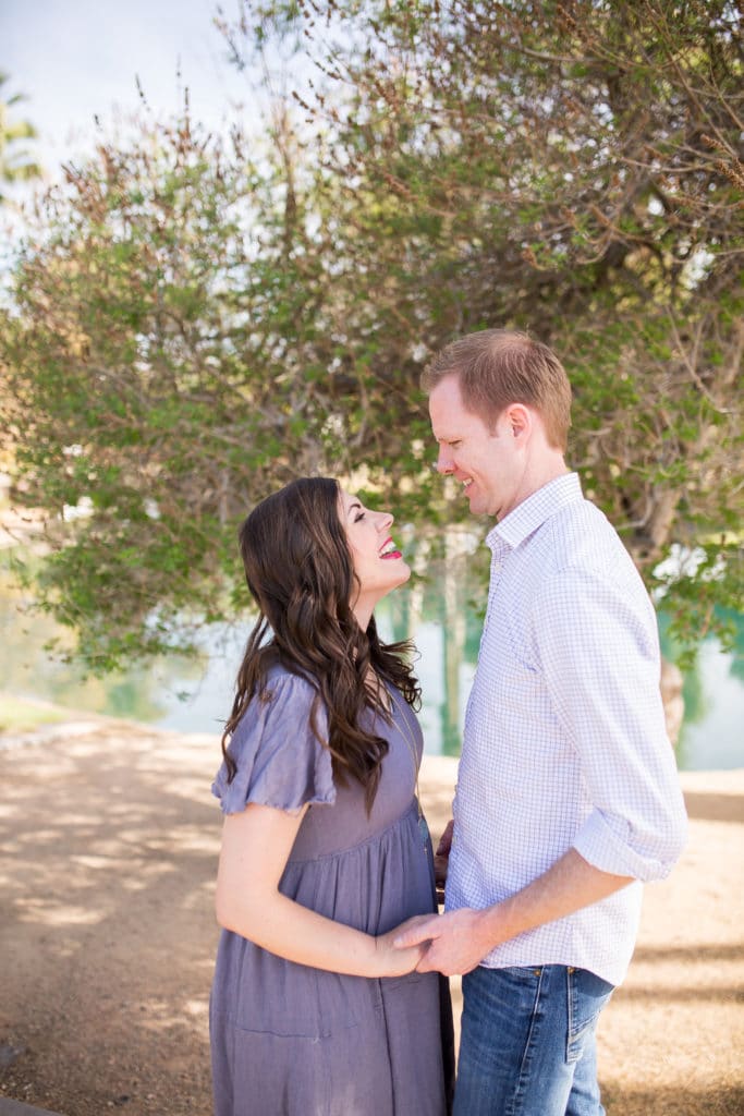 couple's photo shoot on their anniversary