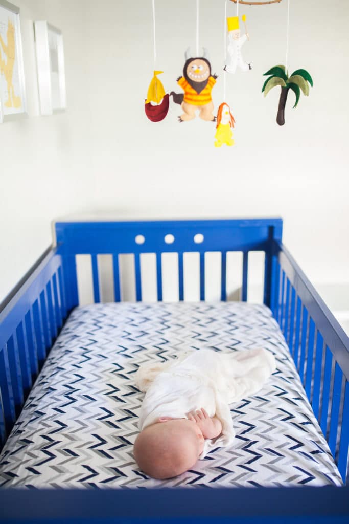 A statement crib to pull the nursery together