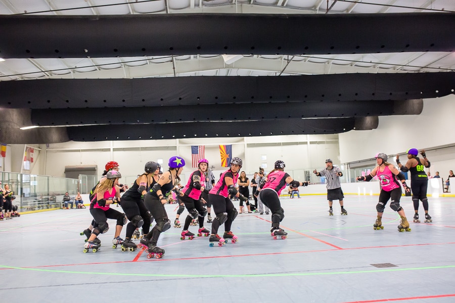 Roller Derby Night- a fun and creative date idea! 