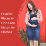 Best places to find cute maternity clothes