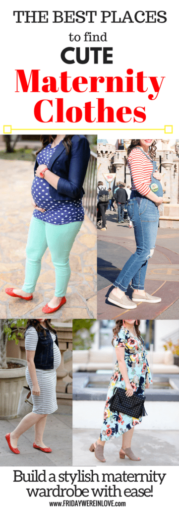 The Best Places to buy maternity clothes: Cute maternity clothes you'll love! 