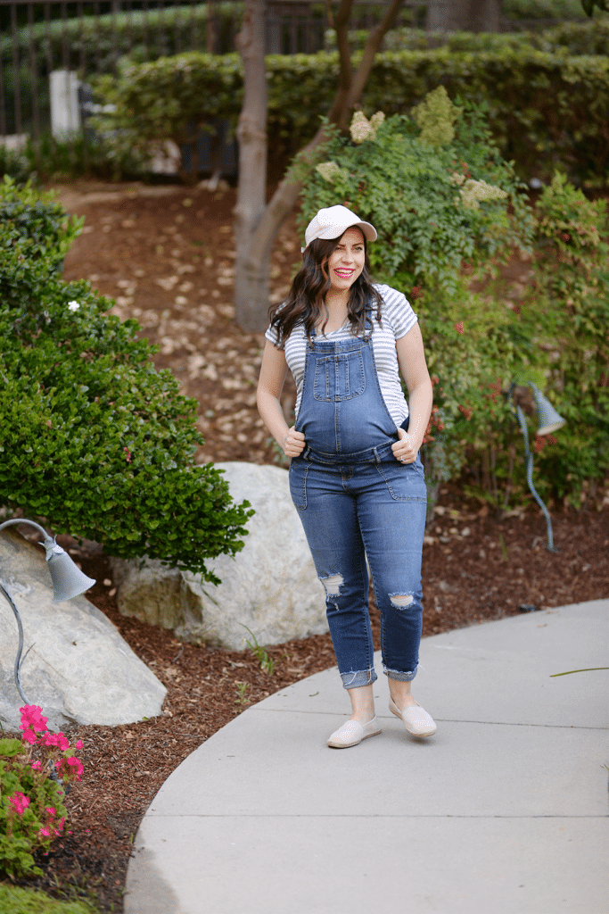 stylish maternity overalls