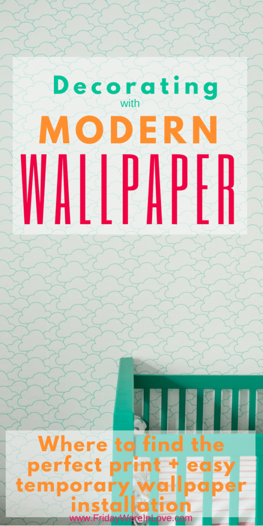 Decorating with modern wallpaper_ modern wallpaper prints and easy installation