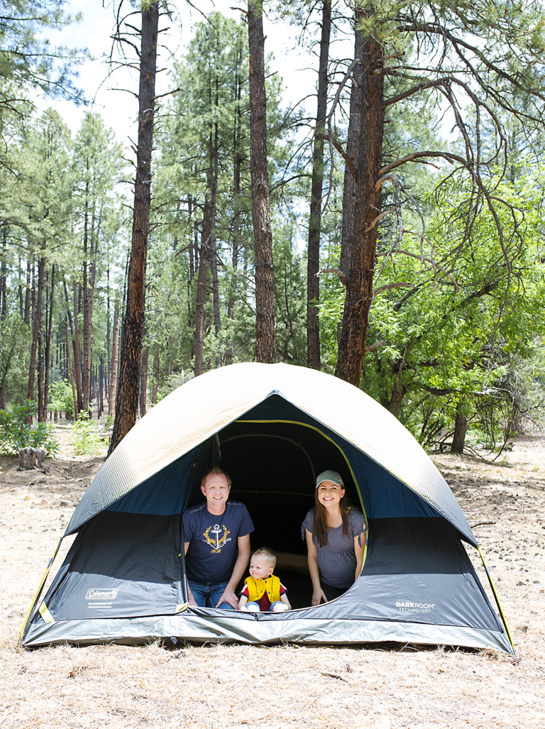 Family Camping Trip made easy! Tips for easy camping with kids