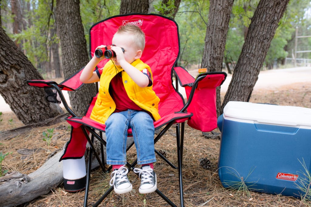 Easy camping with toddlers