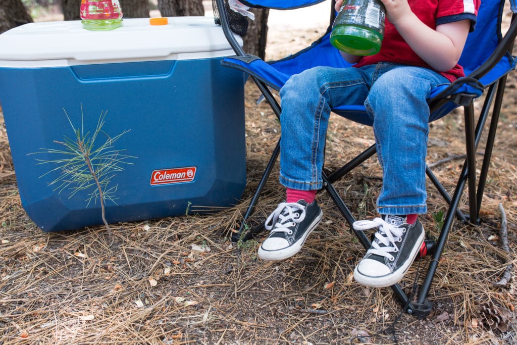 How to go camping with kids
