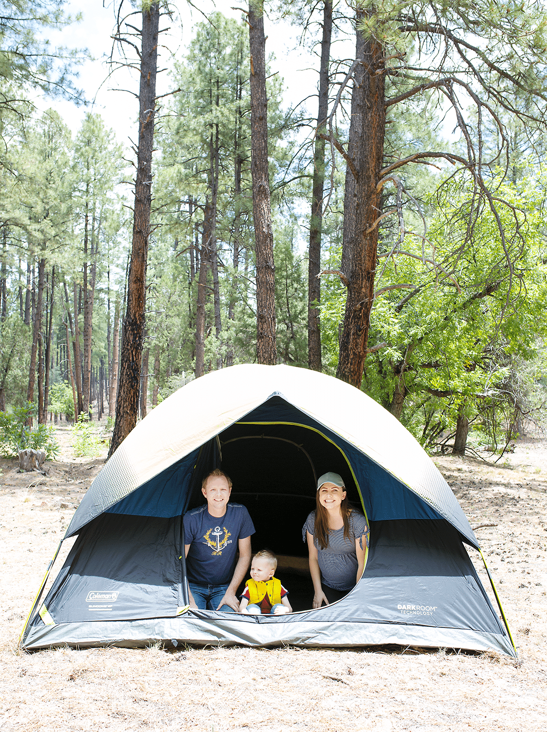 Family Camping Trip. 