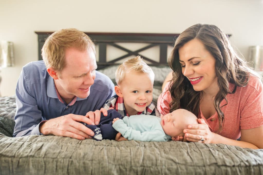 Toddler and Baby Family Pictures