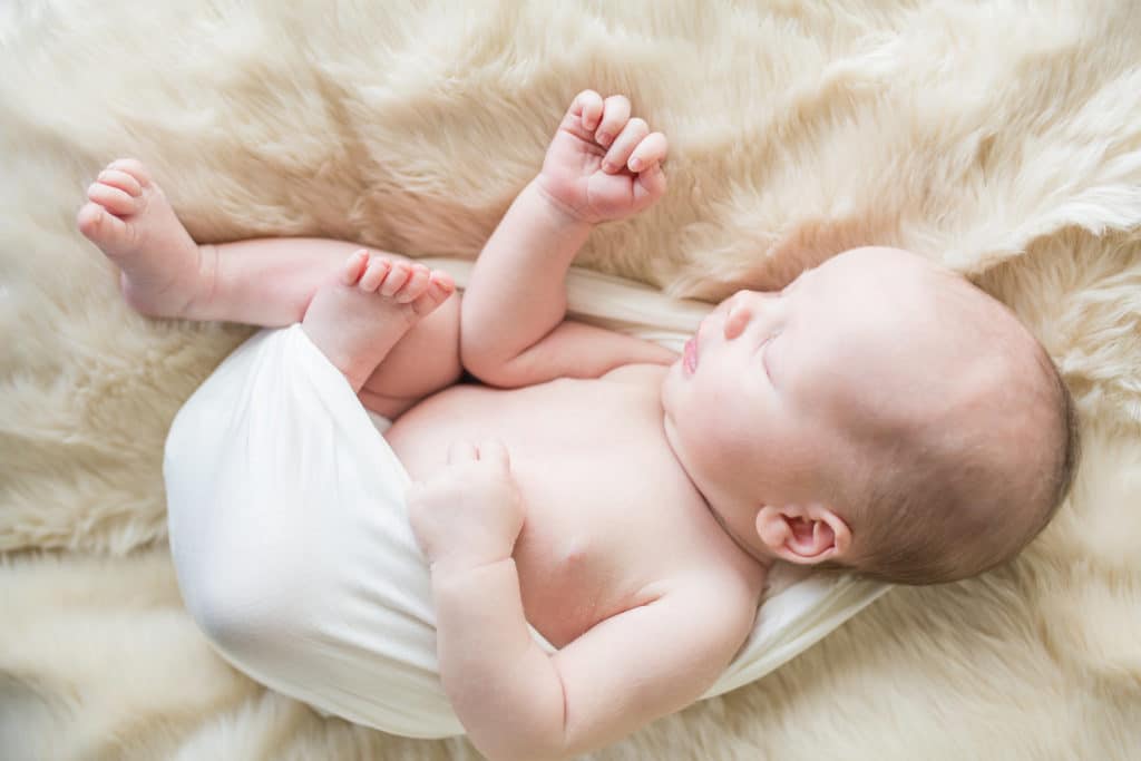 the best time to take newborn family photos