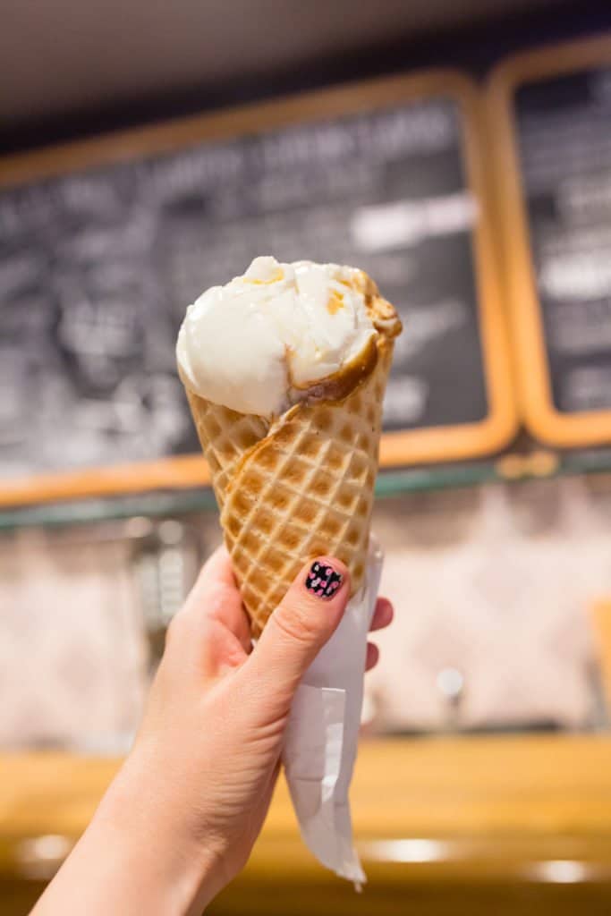 Salt & Straw salted caramel. 