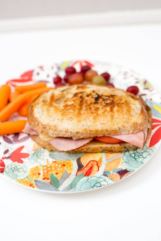Ham and swiss panini with honey mustard recipe: ready in under 10 minutes! 