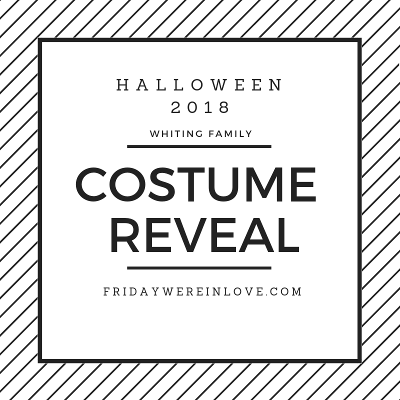 2018 family halloween costume reveal