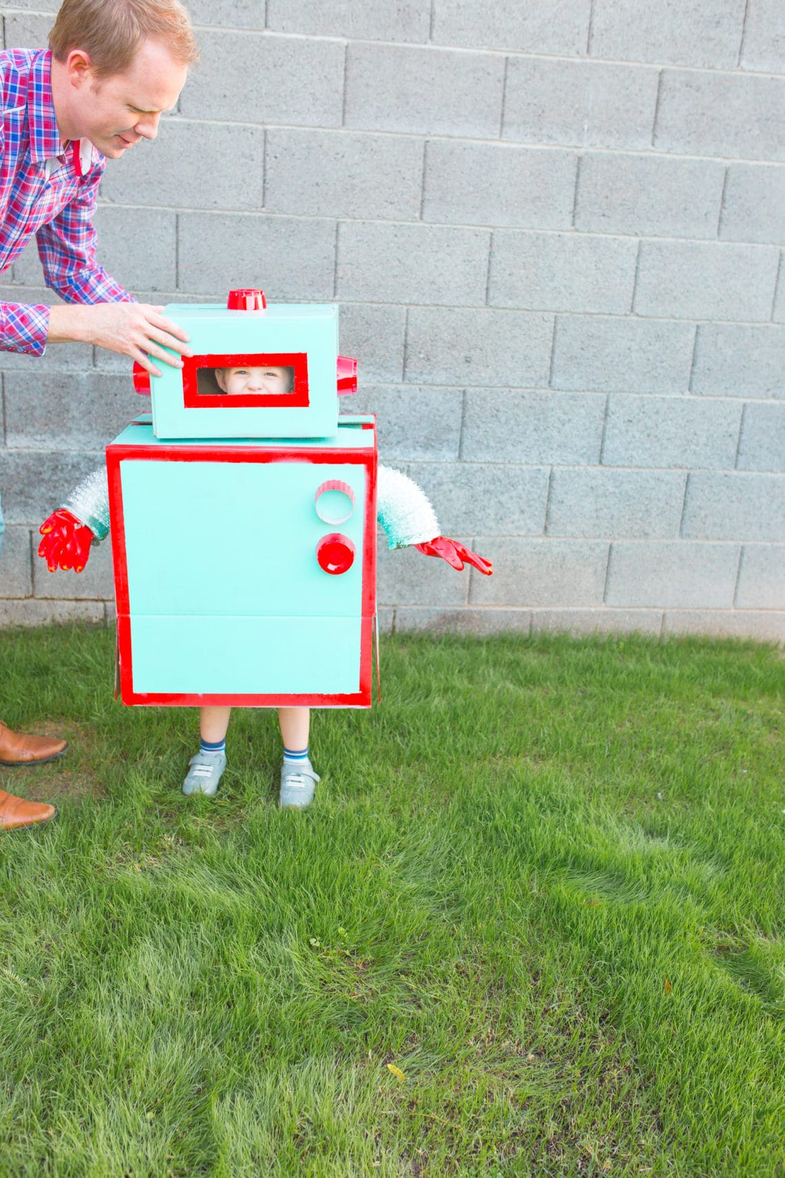 Robot Costume from a box.